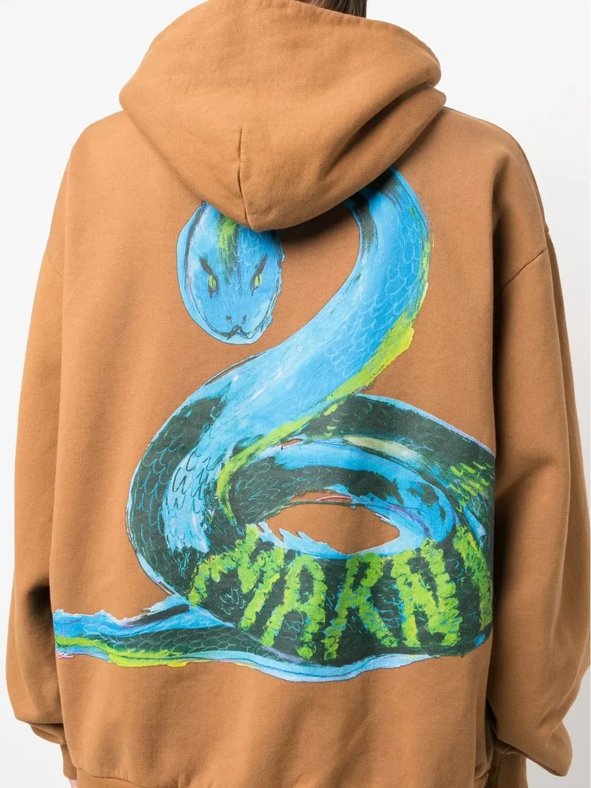 Marni スネークグラフィックプリントのフーディ - 画像5