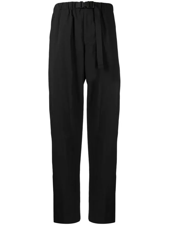 Paul Smith Paul Smith ベルト付きテーパードパンツ - ブラックの商品画像