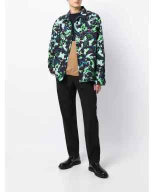 Paul Smith ベルト付きテーパードパンツ - ブラック - サムネイル2