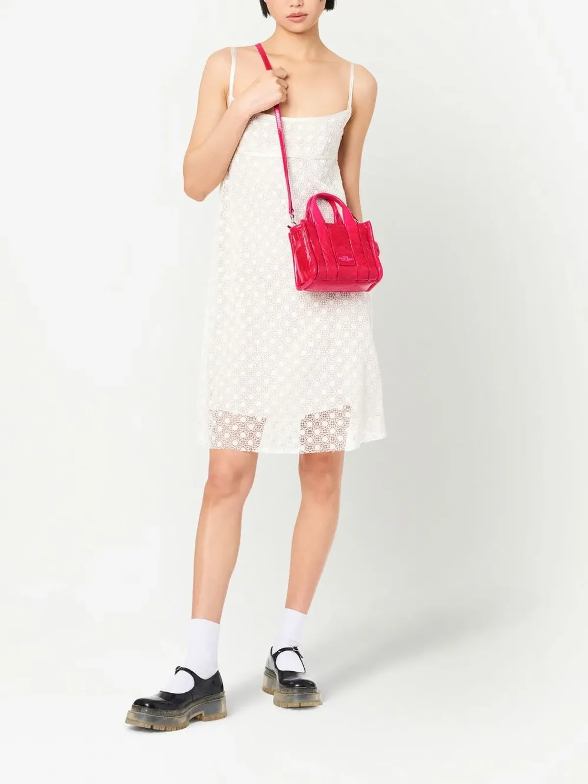 Marc Jacobs ザ・シャイニー・クリンクル クロスボディ トートバッグ - 画像2