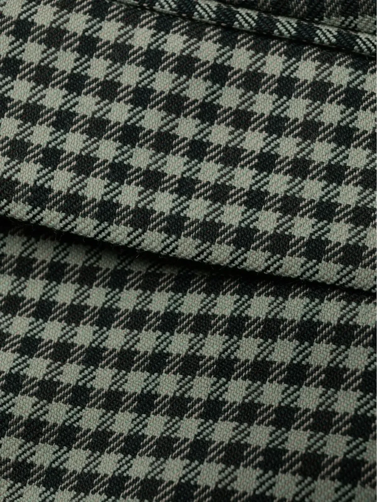 P.A.R.O.S.H. 細かなチェック柄のテーパードクロップドパンツ - 画像5