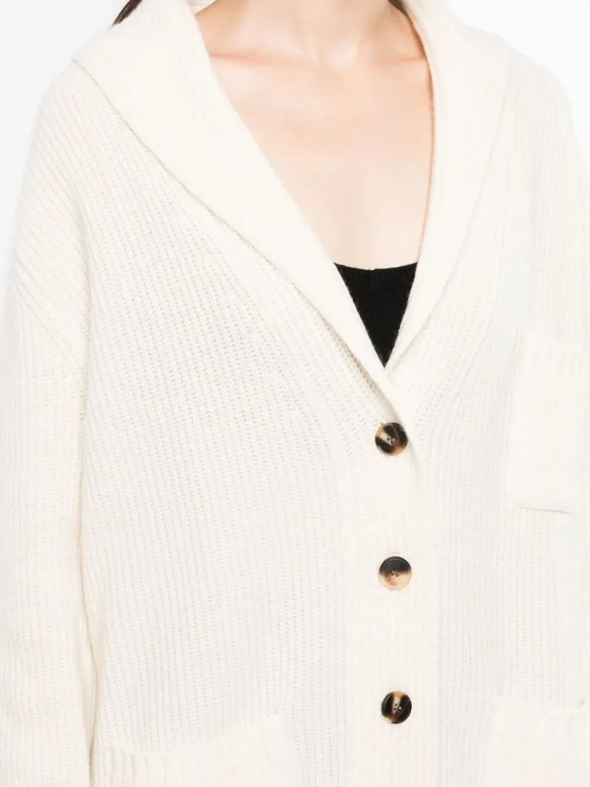 Cashmere In Love Vネック カシミヤ カーディガン - 画像5