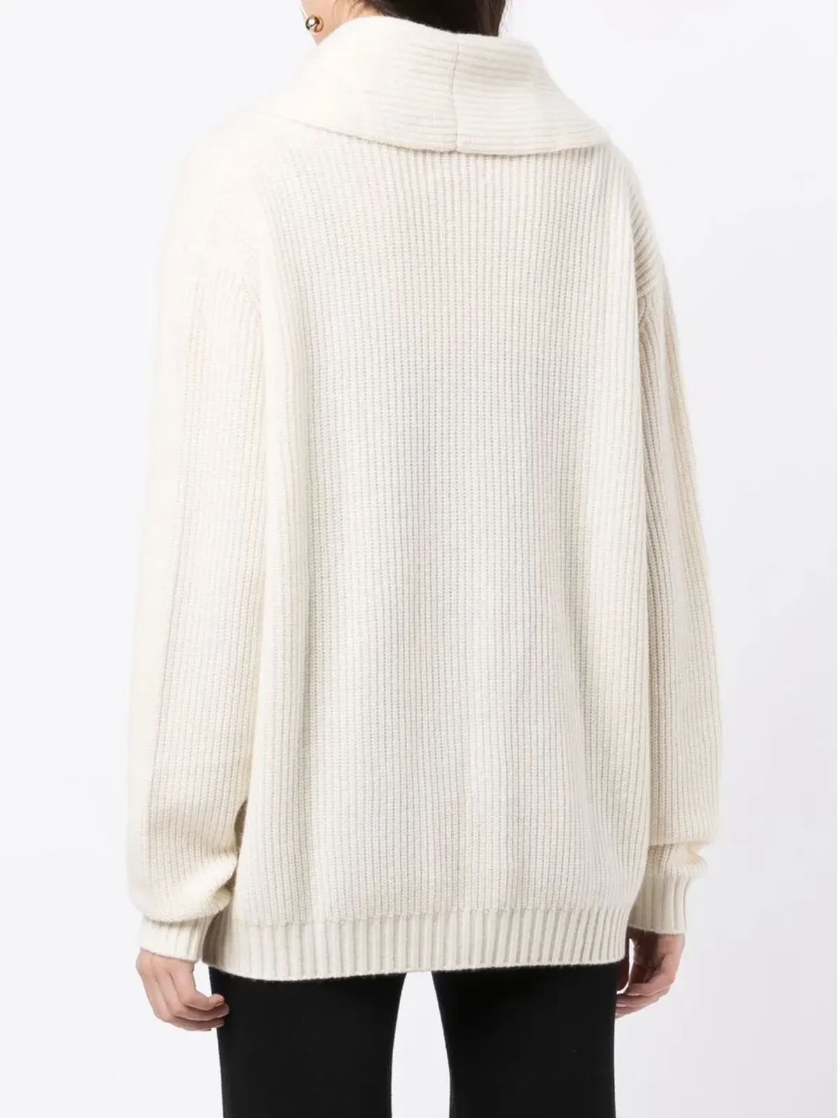 Cashmere In Love Vネック カシミヤ カーディガン - 画像4