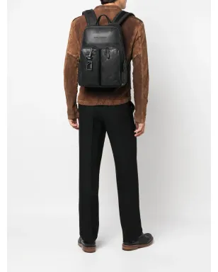 PIQUADRO エンボスロゴディテール バックパック - サムネイル2