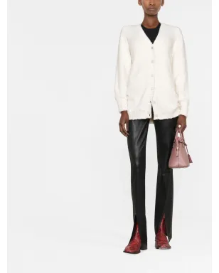 Maison Margiela Vネックニットカーディガン - サムネイル2