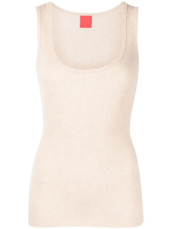Cashmere In Love Cashmere In Love Paulaカシミヤタンクトップ - Brownの商品画像