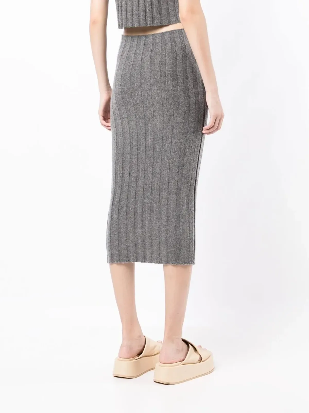 Cashmere In Love レニー チャンクニットスカート - 画像4
