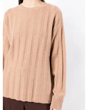 Cashmere In Love ミリーリブ編みニットセーター - サムネイル5