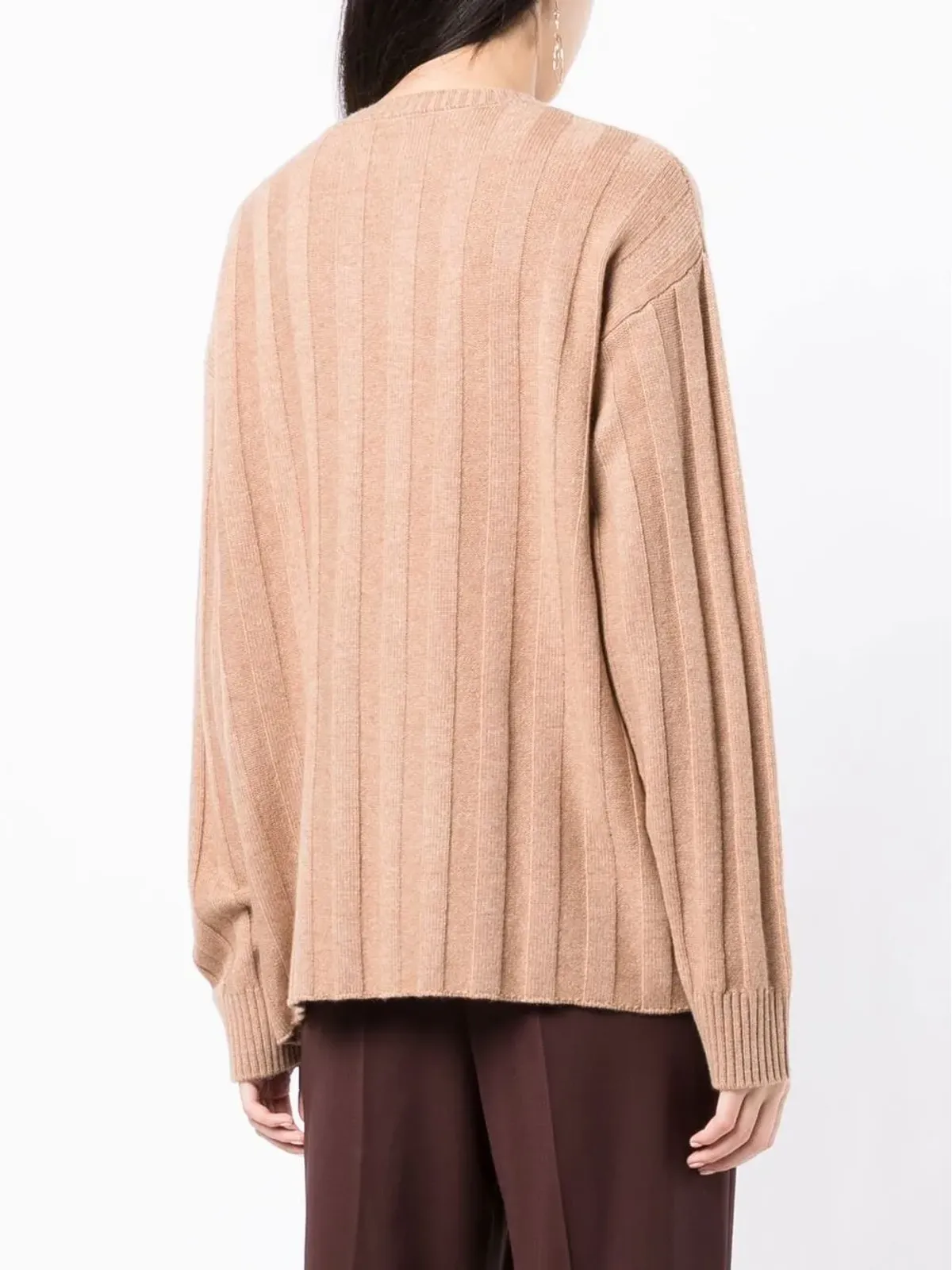 Cashmere In Love ミリーリブ編みニットセーター - 画像4