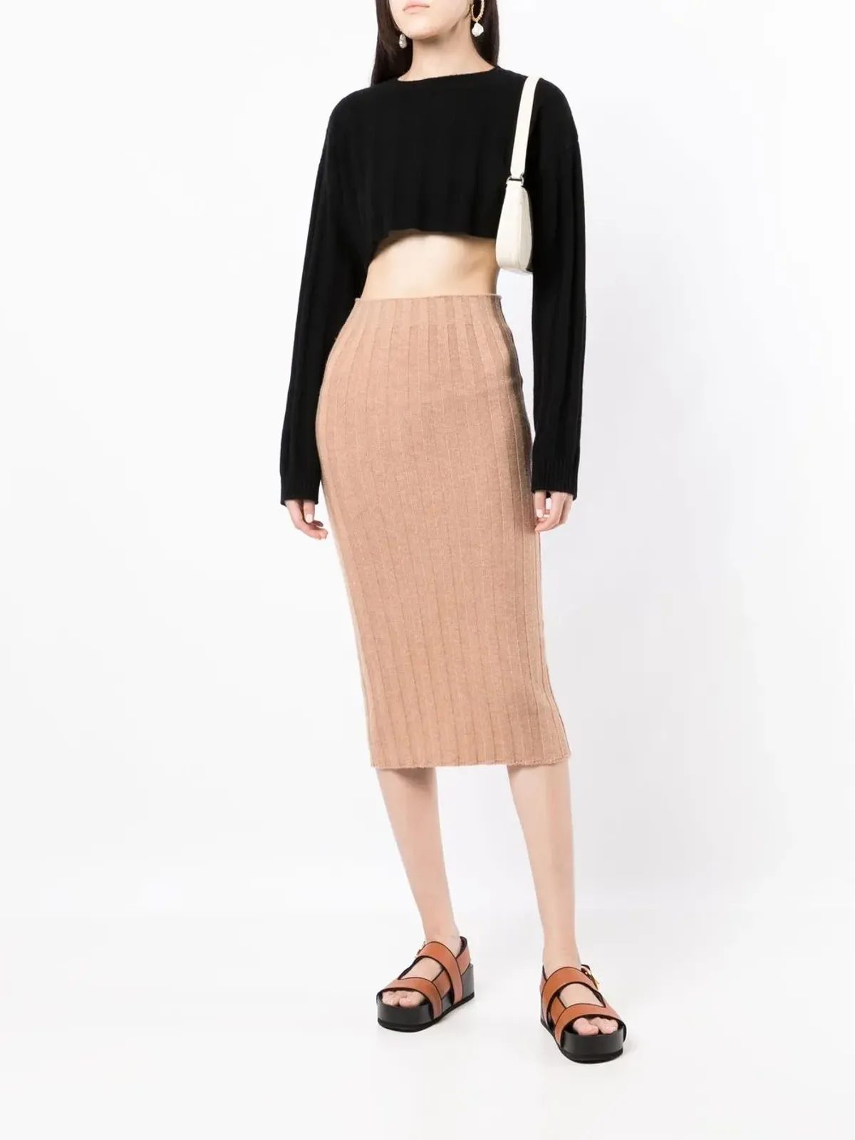 Cashmere In Love レニー カシミア ペンシルスカート - 画像2