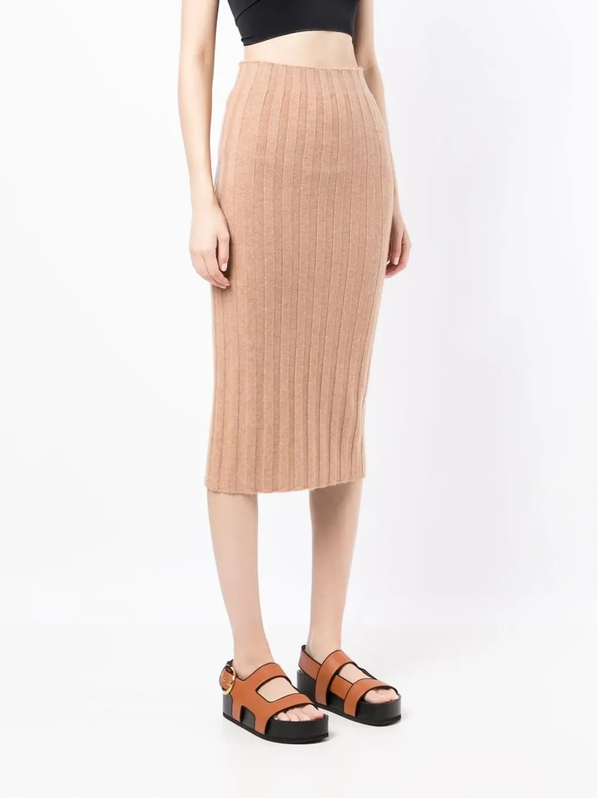 Cashmere In Love レニー カシミア ペンシルスカート - 画像3