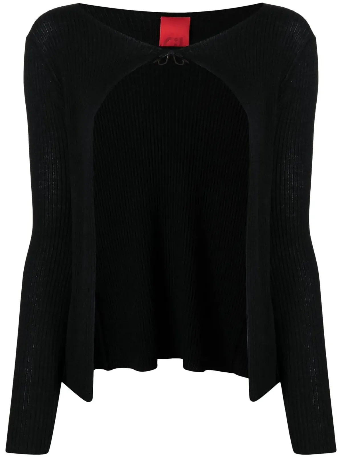 Cashmere In Love エレン タイ紐付きカシミヤカーディガン - 画像1