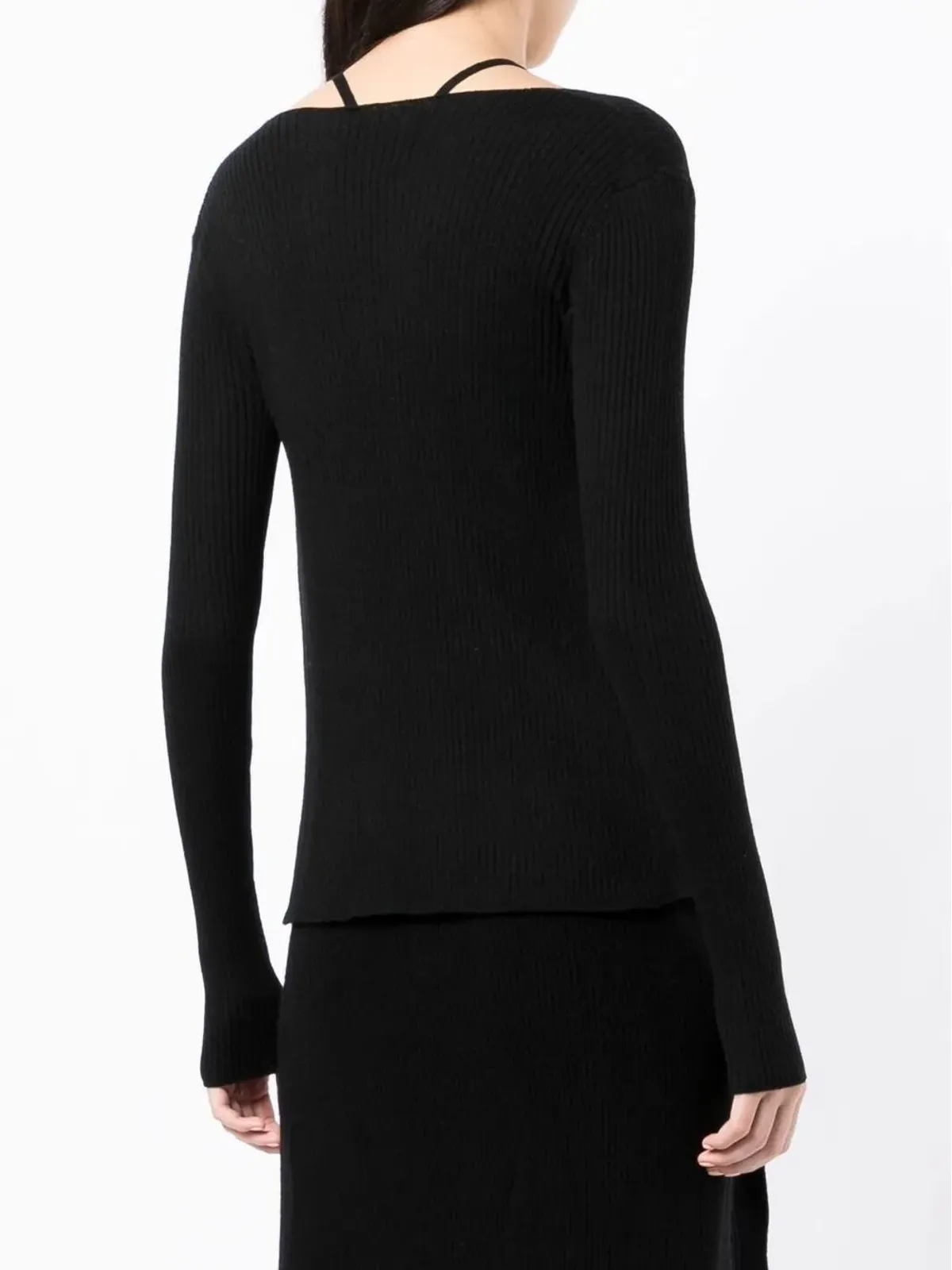 Cashmere In Love エレン タイ紐付きカシミヤカーディガン - 画像4