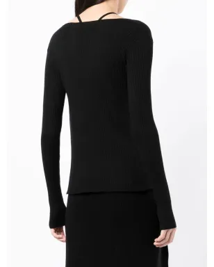 Cashmere In Love エレン タイ紐付きカシミヤカーディガン - サムネイル4
