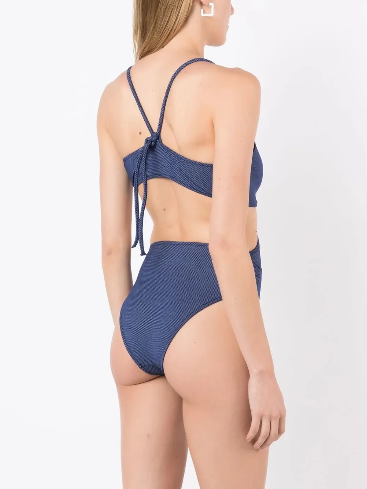 Gloria Coelho カットアウトディテール水着 - Blue - 画像4
