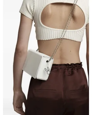 Gloria Coelho カットアウトリブトップス - White - サムネイル5