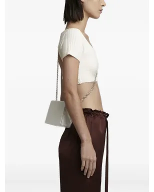 Gloria Coelho カットアウトリブトップス - White - サムネイル3