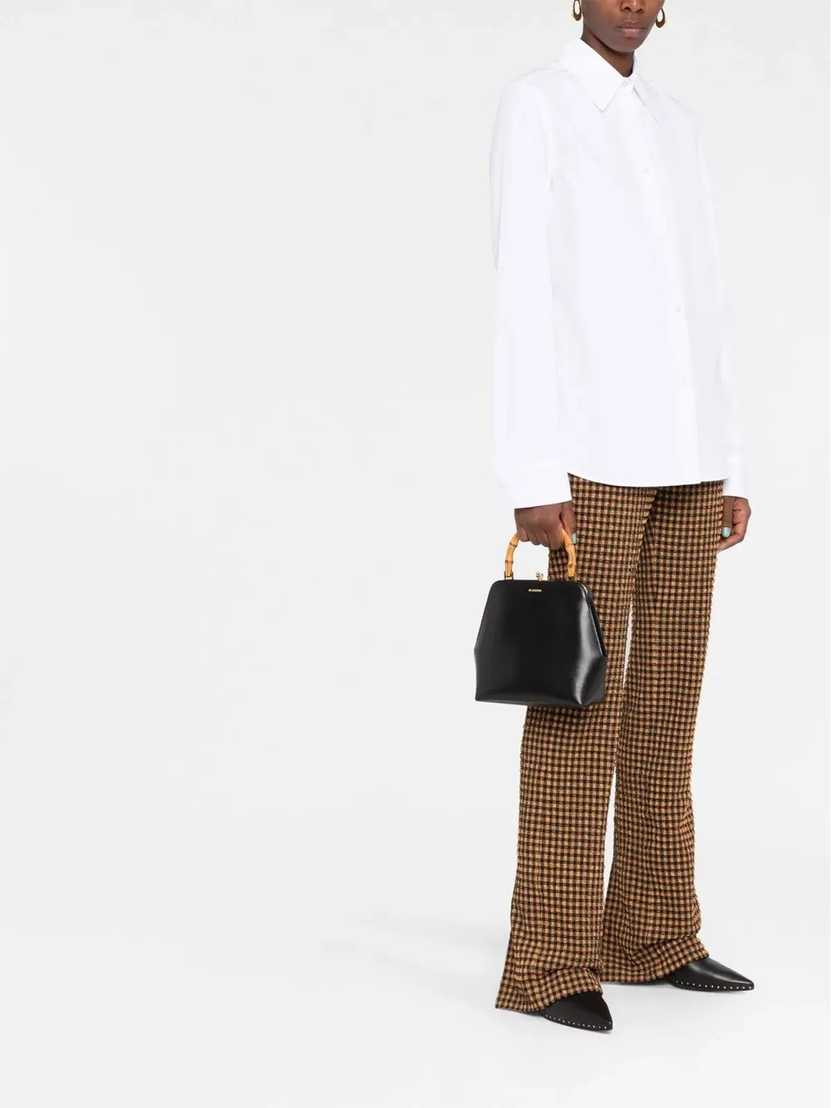 Jil Sander Goji Frame スクエア トートバッグ - 画像2