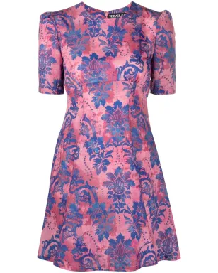 Versace Jeans Couture 花柄プリント フレアドレス - サムネイル1