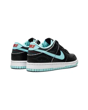 Nike Kids バーバーショップ ダンク ロー SE スニーカー ブラック - サムネイル3