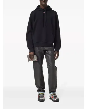 Diesel S-Ginn-Hood-D ロゴアップリケ付きフードパーカー - サムネイル2