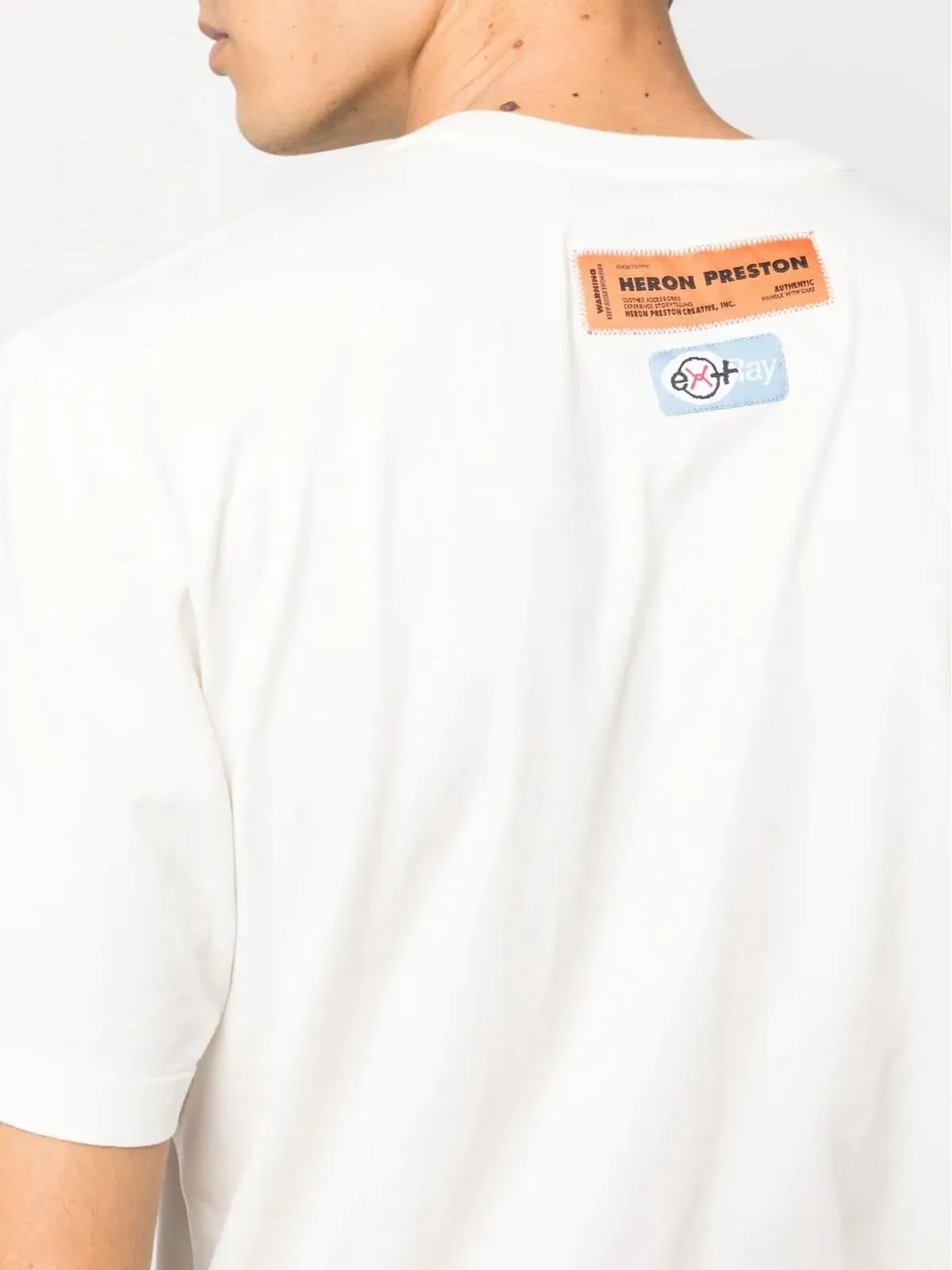 Heron Preston Ex-Ray ロゴパッチ コットン Tシャツ - 画像5