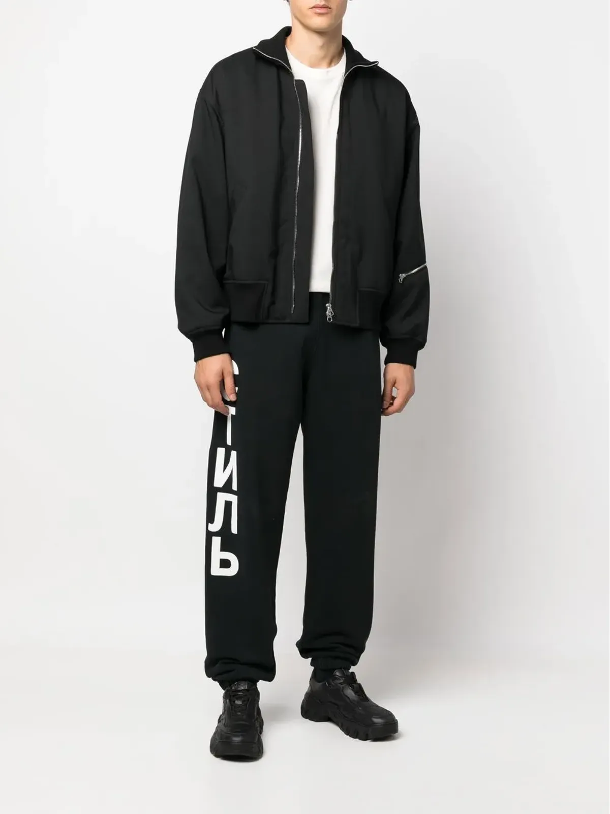 Heron Preston Ex-Ray ロゴパッチ コットン Tシャツ - 画像2