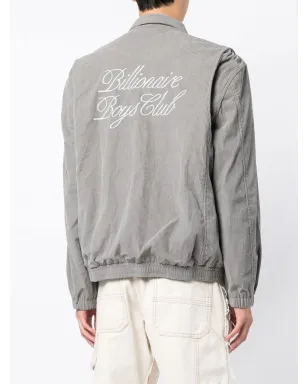 Billionaire Boys Club ロゴプリント ジップアップ シャツジャケット - グレー - サムネイル4