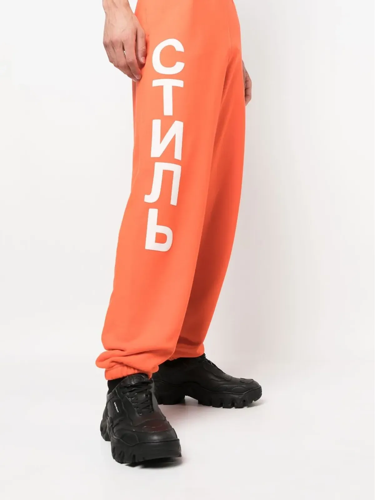 Heron Preston ロゴプリント トラックパンツ - 画像5