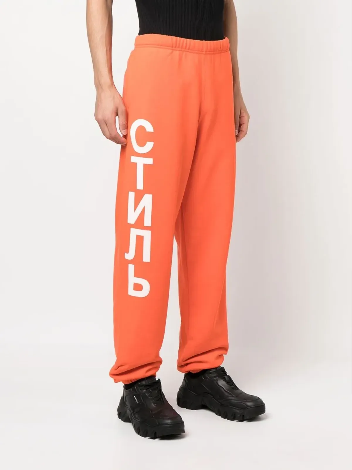 Heron Preston ロゴプリント トラックパンツ - 画像3