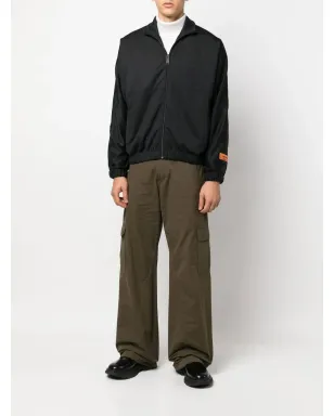 Heron Preston ロゴパッチ トラックトップ ブラック - サムネイル2