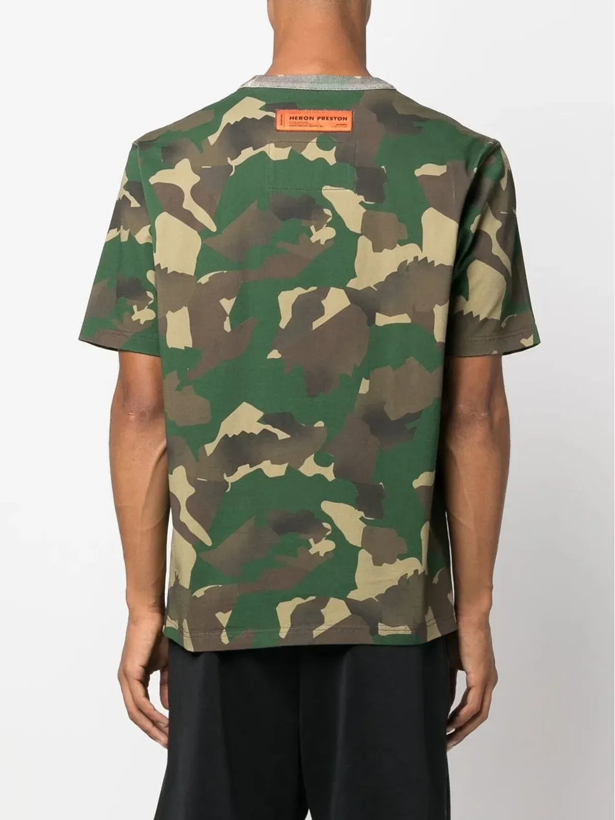 Heron Preston 迷彩柄オーガニックコットン Tシャツ - 画像4
