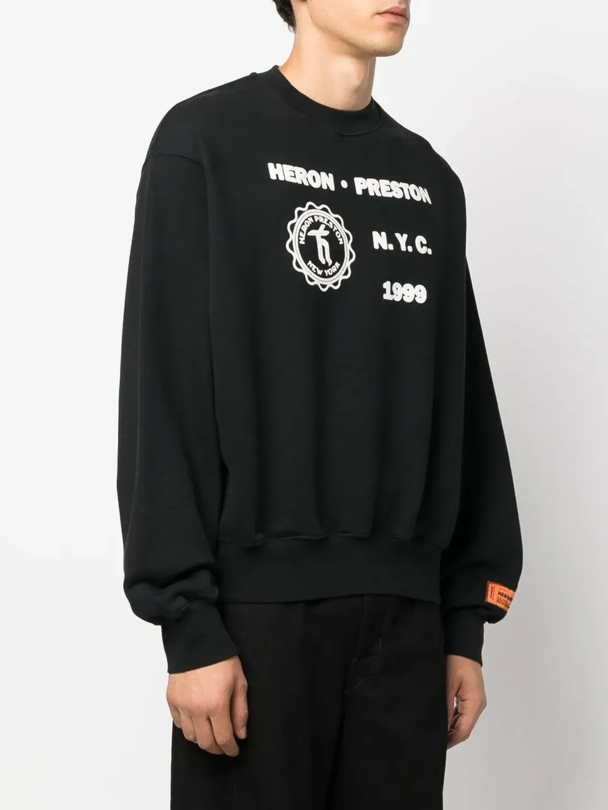 Heron Preston 中世風ヘロン・スウェットシャツ（ブラック） - 画像3