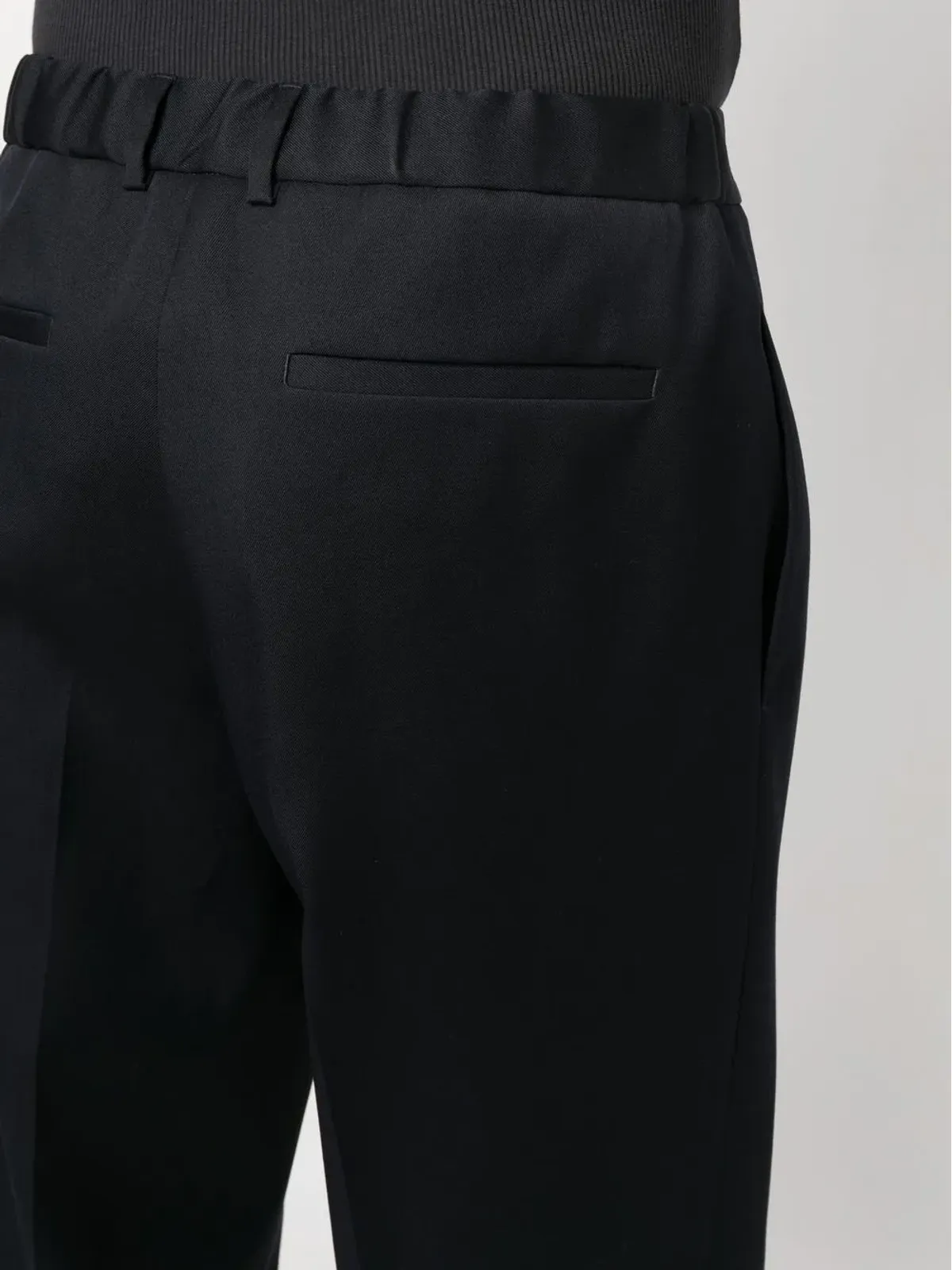 Jil Sander ヴァージンウール テーパードパンツ - 画像5