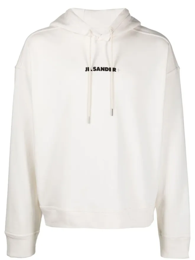 Jil Sander Jil Sander ロゴプリントディテール フーディーの商品画像
