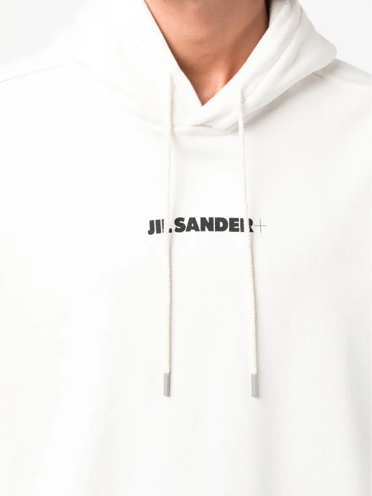 Jil Sander ロゴプリントディテール フーディー - 画像5