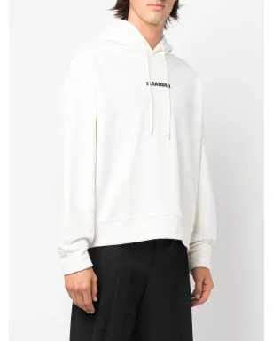 Jil Sander ロゴプリントディテール フーディー - サムネイル3