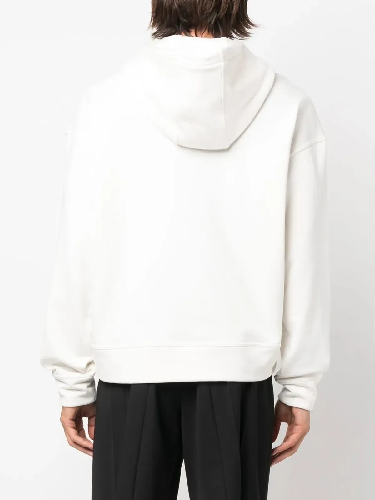 Jil Sander ロゴプリントディテール フーディー - 画像4