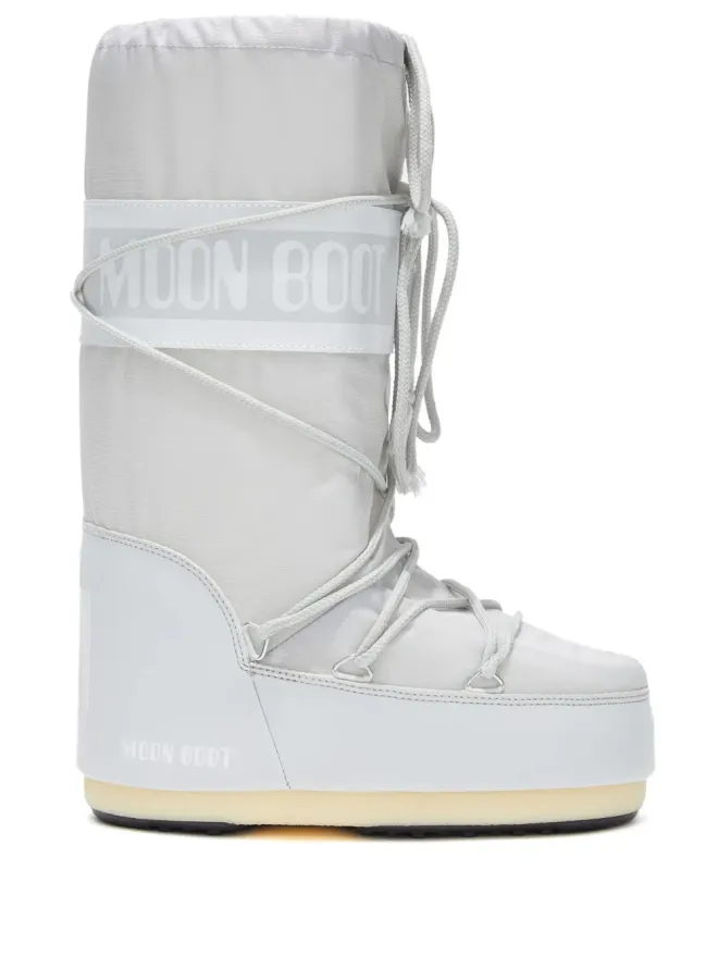 MOON BOOT Moon Boot レースアップ ロゴプリント ブーツの商品画像