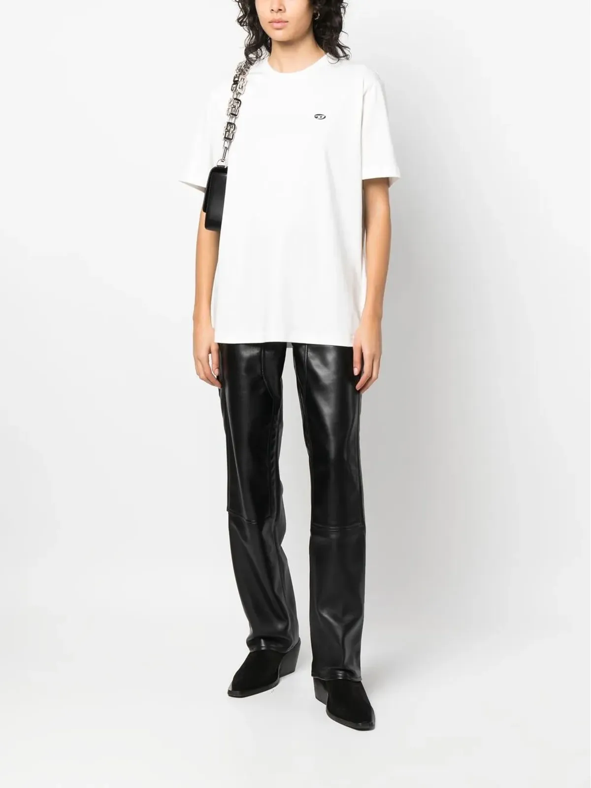Diesel T-Just-Doval-PJ コットンTシャツ - 画像3