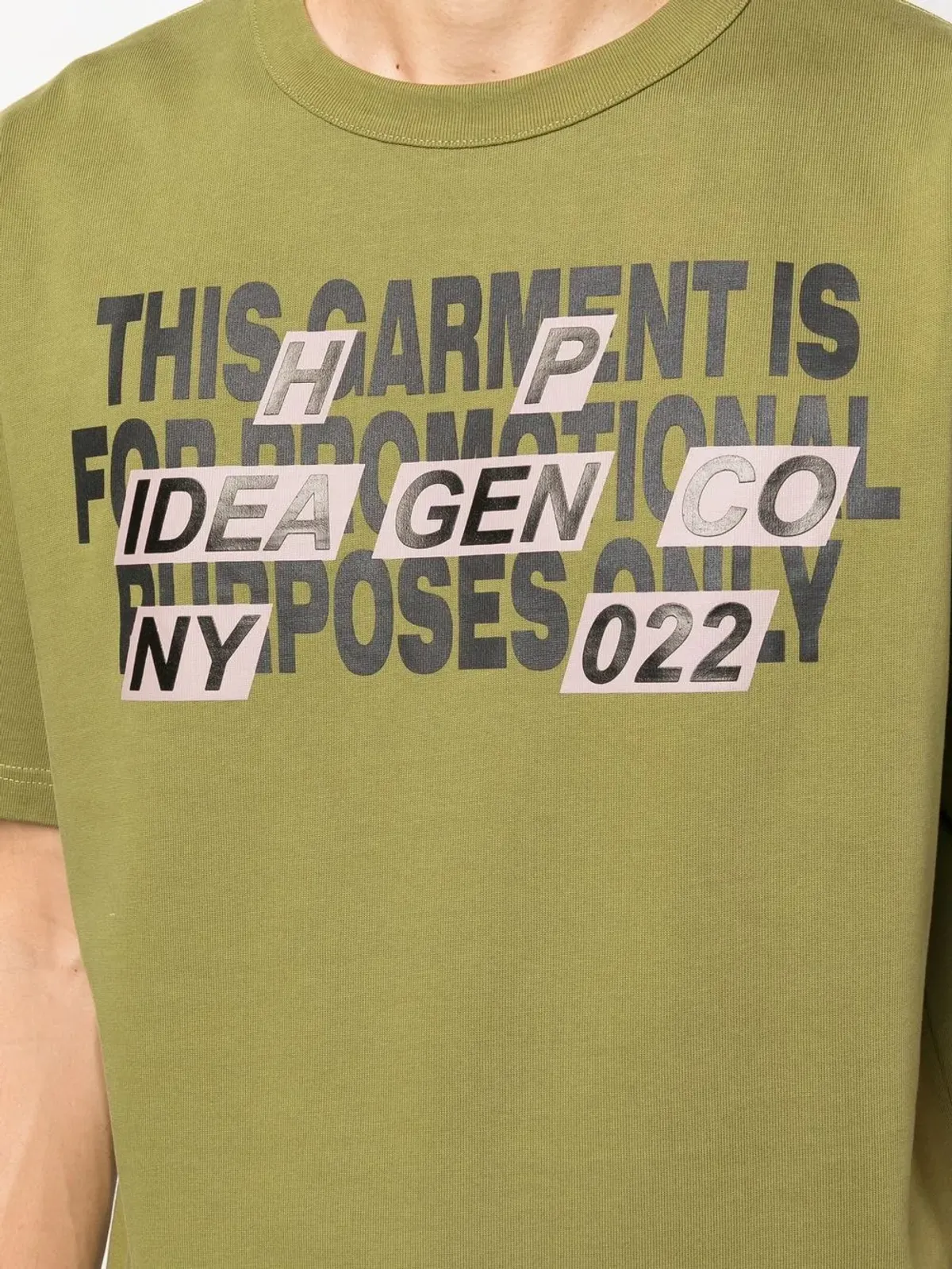 Heron Preston プロモ オンリ Tシャツ - グリーン - 画像5