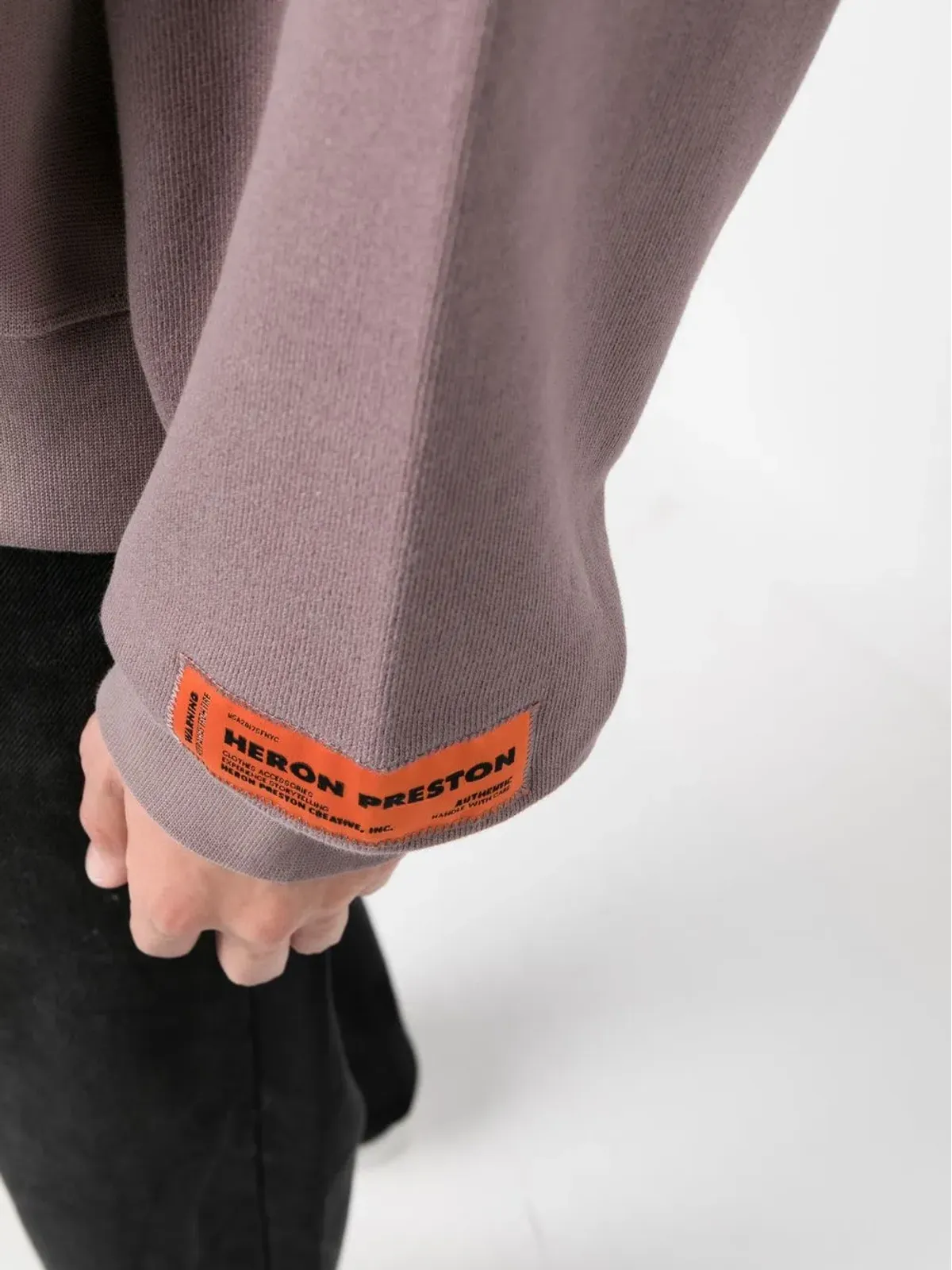 Heron Preston 検閲プリント クルーネック スウェットシャツ - グレー - 画像5
