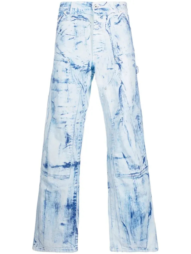 Heron Preston Heron Preston ダメージ加工デニムジーンズの商品画像