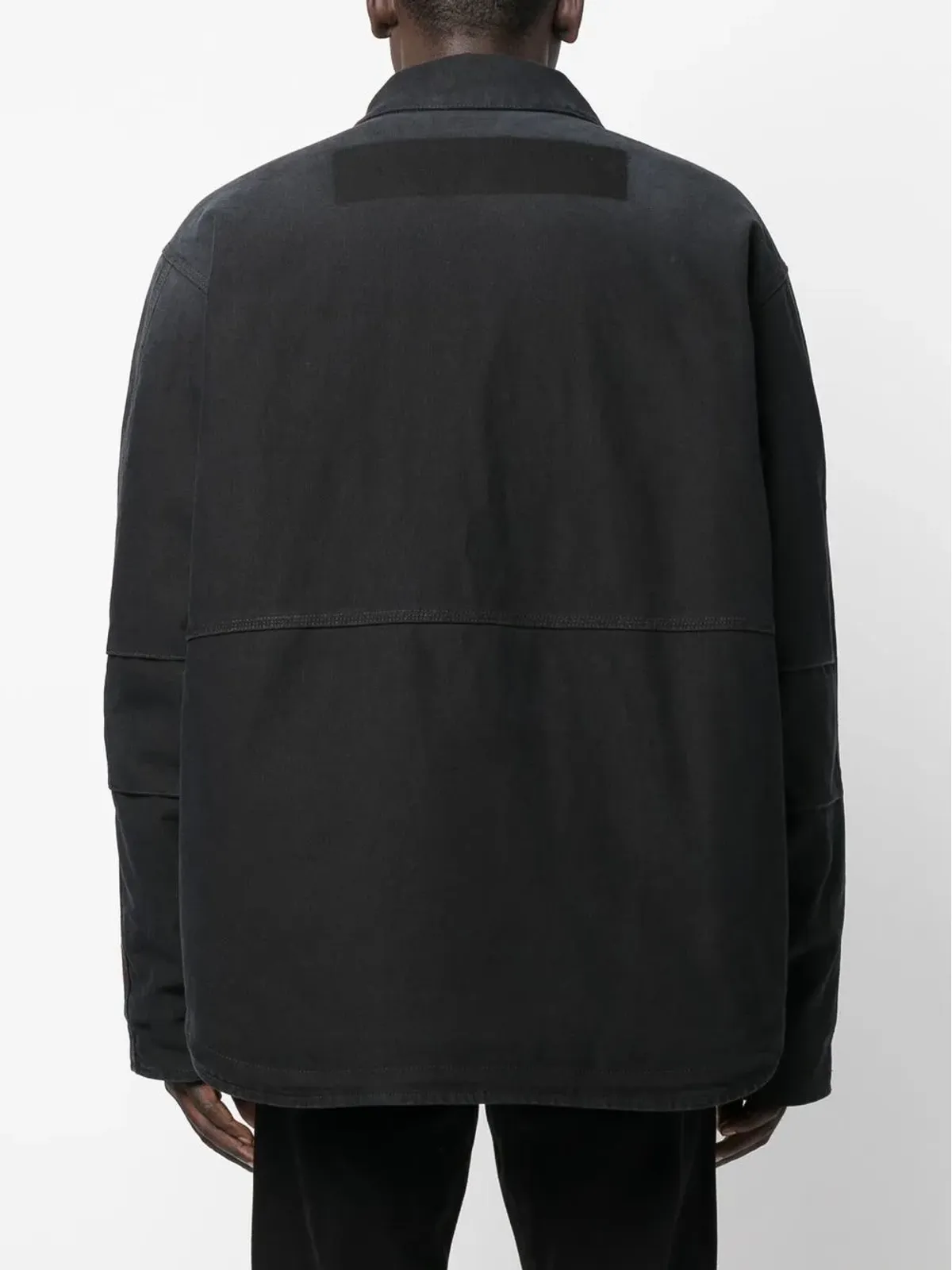 Heron Preston ロゴ刺繍デニムジャケット - 画像4