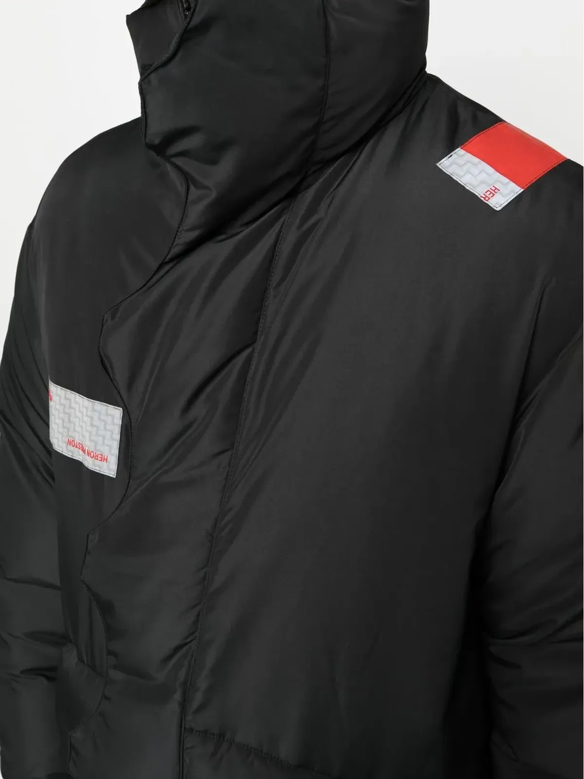 Heron Preston ロゴパッチ入りパデッドコート - 画像5
