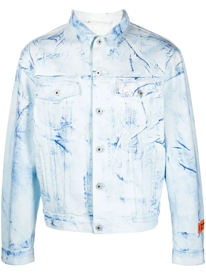 Heron Preston Heron Preston オーバーダイ ボタンアップ シャツジャケットの商品画像