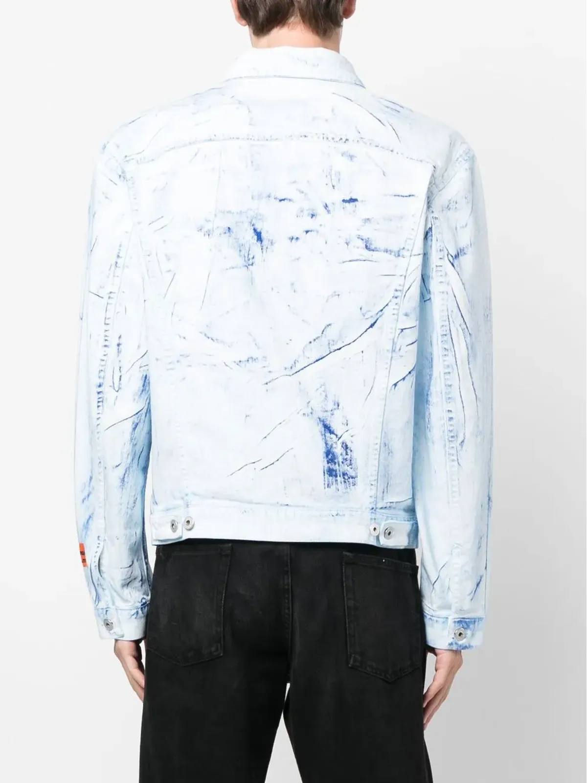 Heron Preston オーバーダイ ボタンアップ シャツジャケット - 画像4