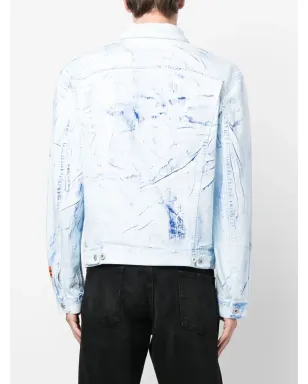 Heron Preston オーバーダイ ボタンアップ シャツジャケット - サムネイル4
