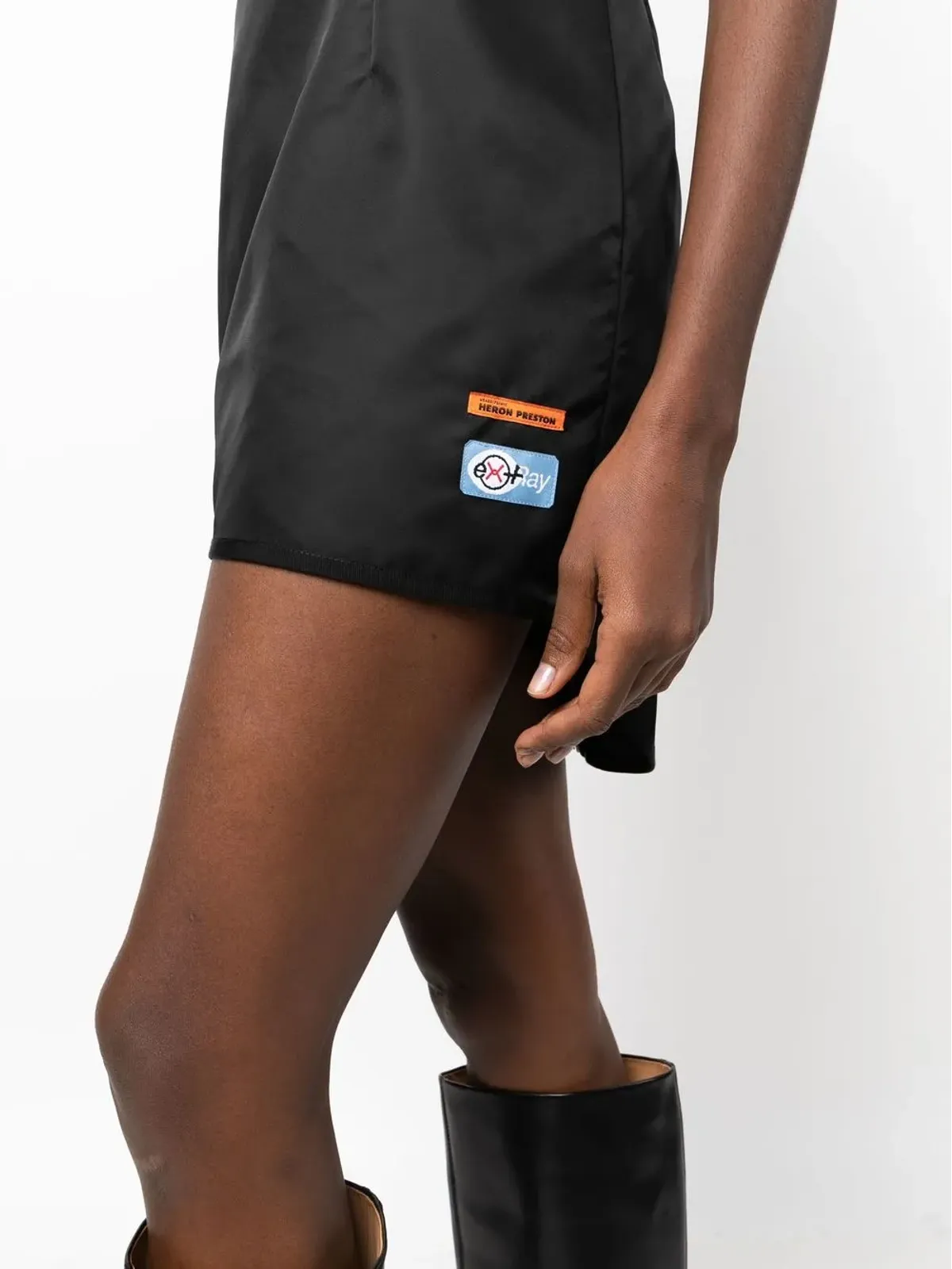 Heron Preston サテン コルセット ミニドレス - 画像5