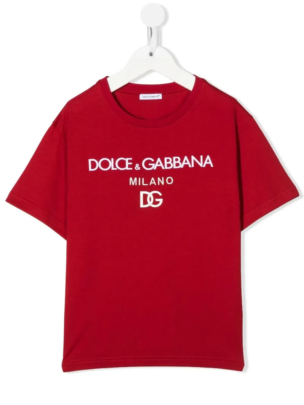Dolce & Gabbana Kids DG Milano ロゴプリント Tシャツ - 画像1